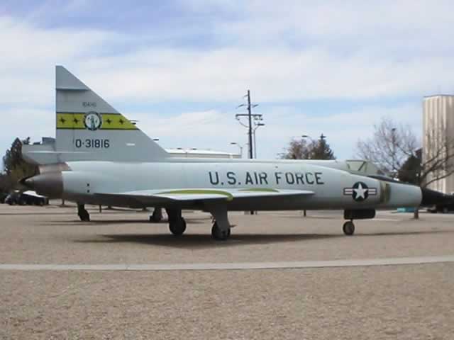 F-102A. S/N 0-31816, on display Gowen Field Air National Guard Base, Boise, Idah